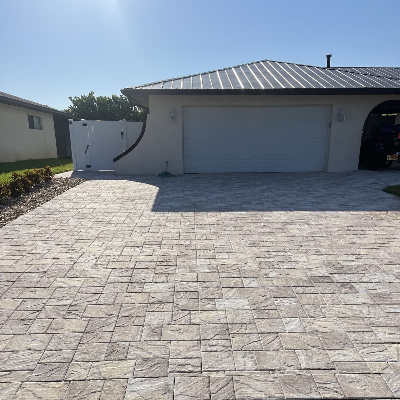 Groundworks paver installation detail