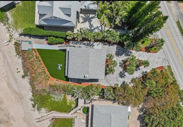Completed paver and turf installation by Groundworks, Brevard County